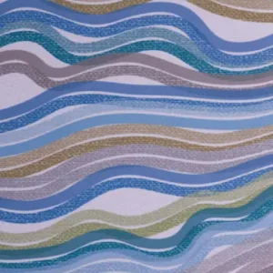 Silicone Digital Print Topo green