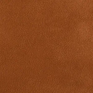 artificial suede fabric splendid cinnabar